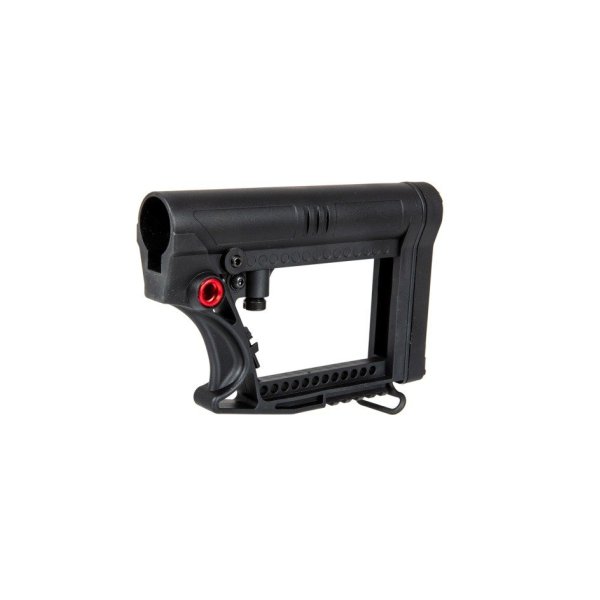 asgbox.pl - Kolba teleskopowa do replik typu M4/M16 - czarna