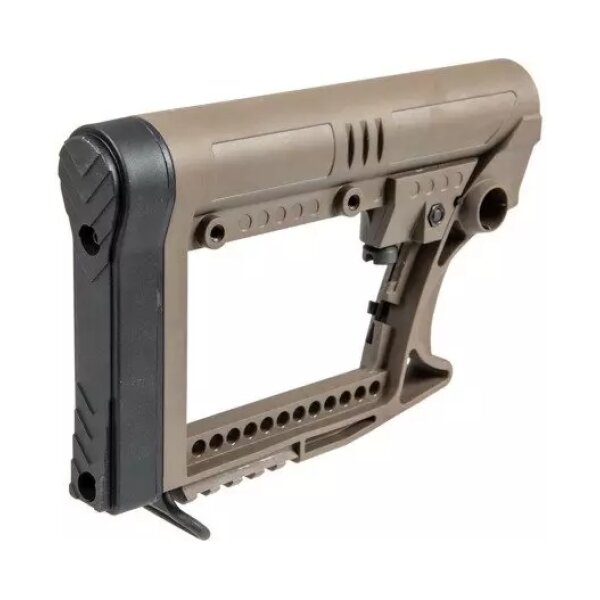 asgbox.pl - Kolba teleskopowa do replik typu M4/M16 - dark earth