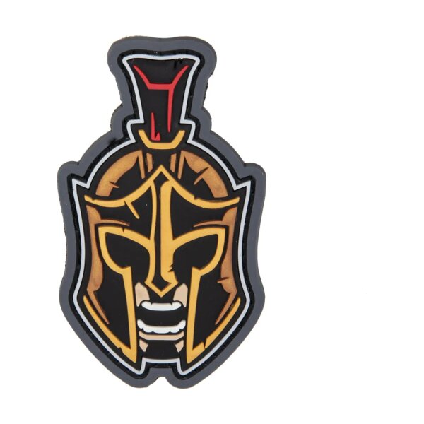 asgbox.pl - Naszywka PVC Spartan Warrior Head 1 - FullColor