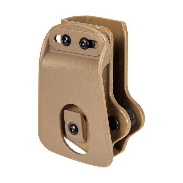asgbox.pl - Polimerowa ładownica magazynka Glock 17 na pas - Dark Earth