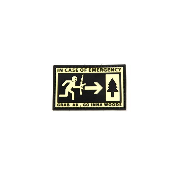 asgbox.pl - Naszywka 3D - Emergency AK