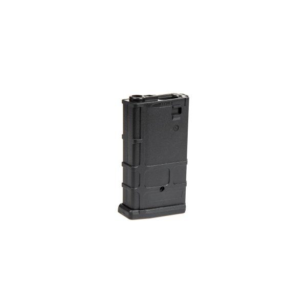 asgbox.pl - Krótki magazynek hi-cap 190 kulek do replik M4/M16/Masada - czarny