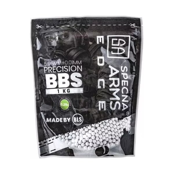 asgbox.pl - Kulki precyzyjne Specna Arms EDGE™ 0.25g - 1kg - białe
