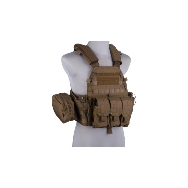 asgbox.pl - Kamizelka Taktyczna typu 94K Plate Carrier M4 - Coyote Brown