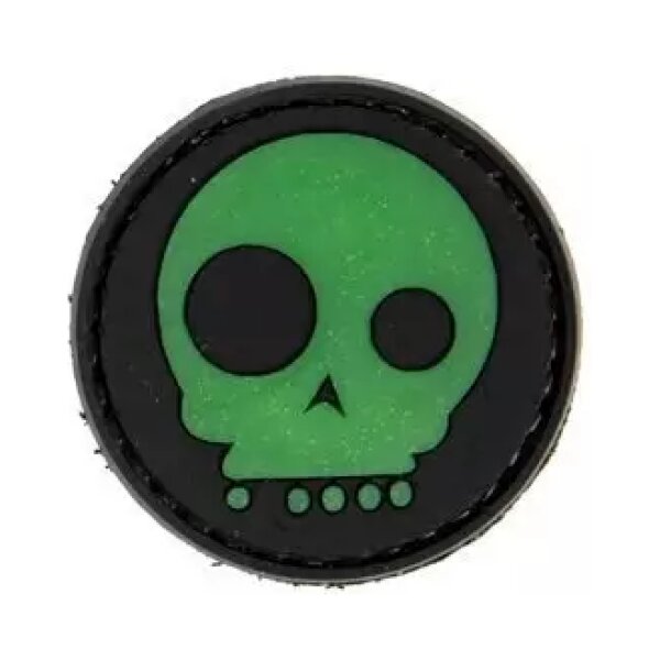 asgbox.pl - Naszywka 3D – Funny Skull - czarna