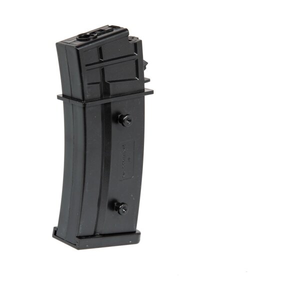 asgbox.pl - Magazynek hi-cap 300 kulek do replik G36 - czarny mat