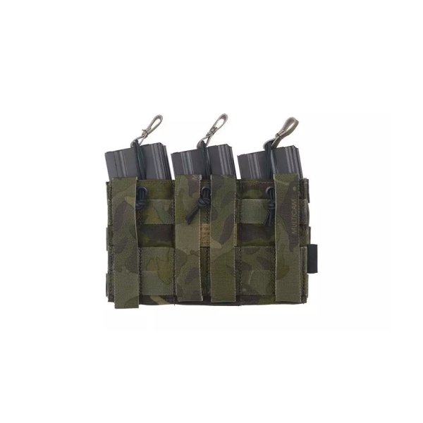 asgbox.pl - Potrójna ładownica Open Top na magazynki M4/M16 - Multicam Tropic
