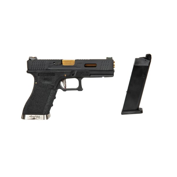 asgbox.pl - Replika pistoletu G Force G17 T1 -Czarny/ Złoty