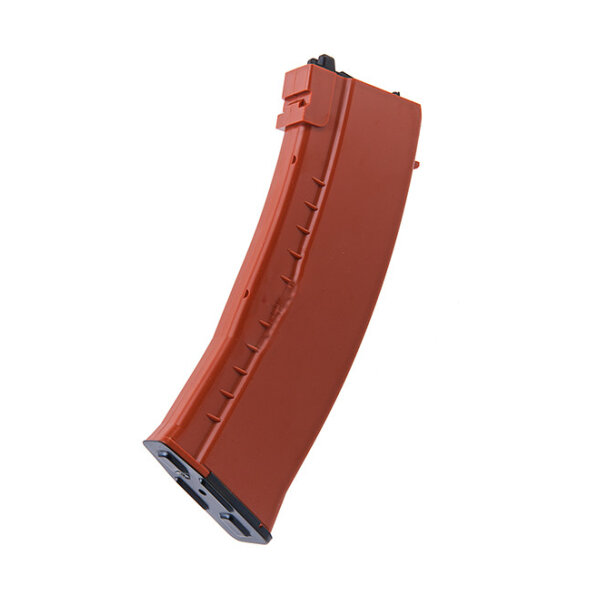 WE BAKELIT Gas Magazine for WE AK74 GBBR, 30 BBs - Brown