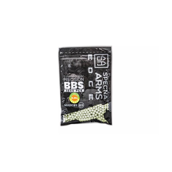 asgbox.pl - Kulki precyzyjne Specna Arms EDGE™ Tracer BIO 0.30g - 1000 szt - zielone