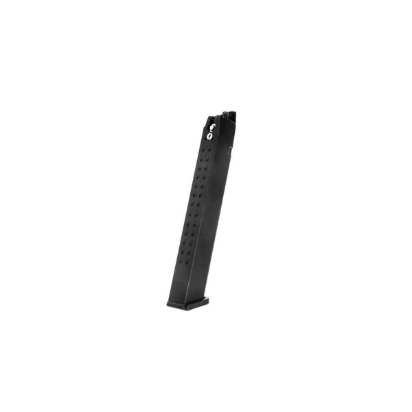 asgbox.pl - Długi magazynek green gas 50 kulek do replik Glock 18C Gen.3
