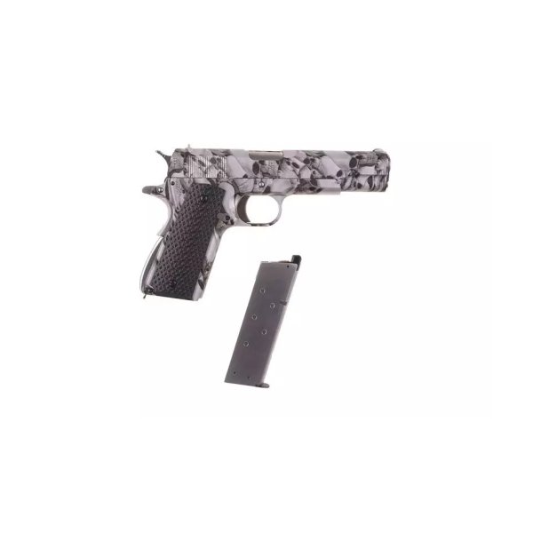 asgbox.pl - Replika pistoletu AW-NE2101 - skull water-transfer