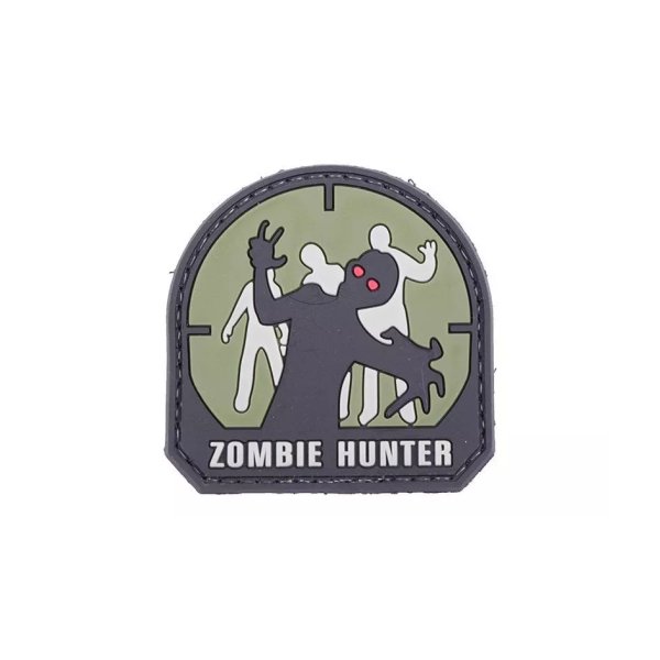 asgbox.pl - Naszywka 3D – Zombie Hunter - olive