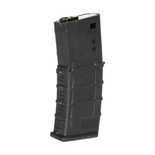 asgbox.pl - Polimerowy magazynek mid-cap 120 kulek do replik M4/M16 - czarny