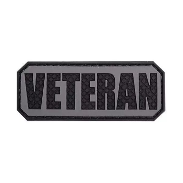 asgbox.pl - Naszywka 3D - Veteran - czarna