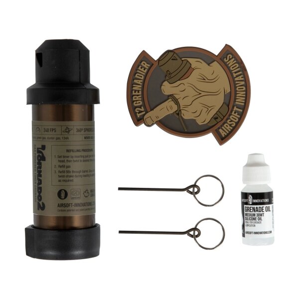 asgbox.pl - Granat gazowy Tornado 2  - Launch Edition FDE