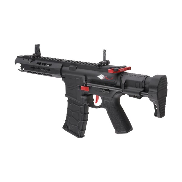 asgbox.pl - Replika karabinka Avalon Leopard CQB - Black/Red