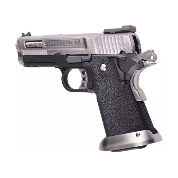 asgbox.pl - Replika pistoletu Hi-Capa 3.8 Force Brontosaurus - srebrna