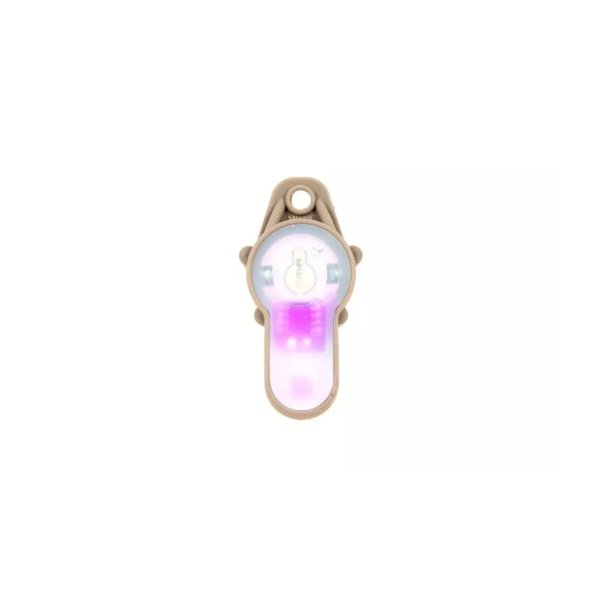 asgbox.pl - Marker elektroniczny Lightbuck Pendant - Dark Earth (różowe światło)