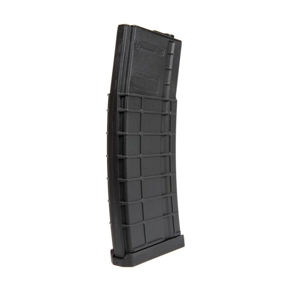 asgbox.pl - Długi magazynek hi-cap 450 kulek do replik M4/M16 - czarny