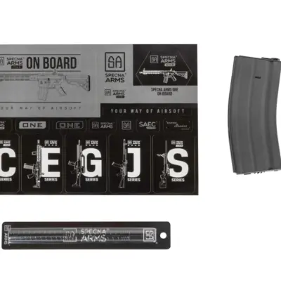 asgbox.pl - Karabinek ASG Specna Arms SA-A33 ONE™ Kestrel™ ETU z silnikiem bezszczotkowym Chaos Grey