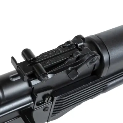 asgbox.pl - Karabinek ASG ICS Airsoft MAR ze stałą kolbą Czarny