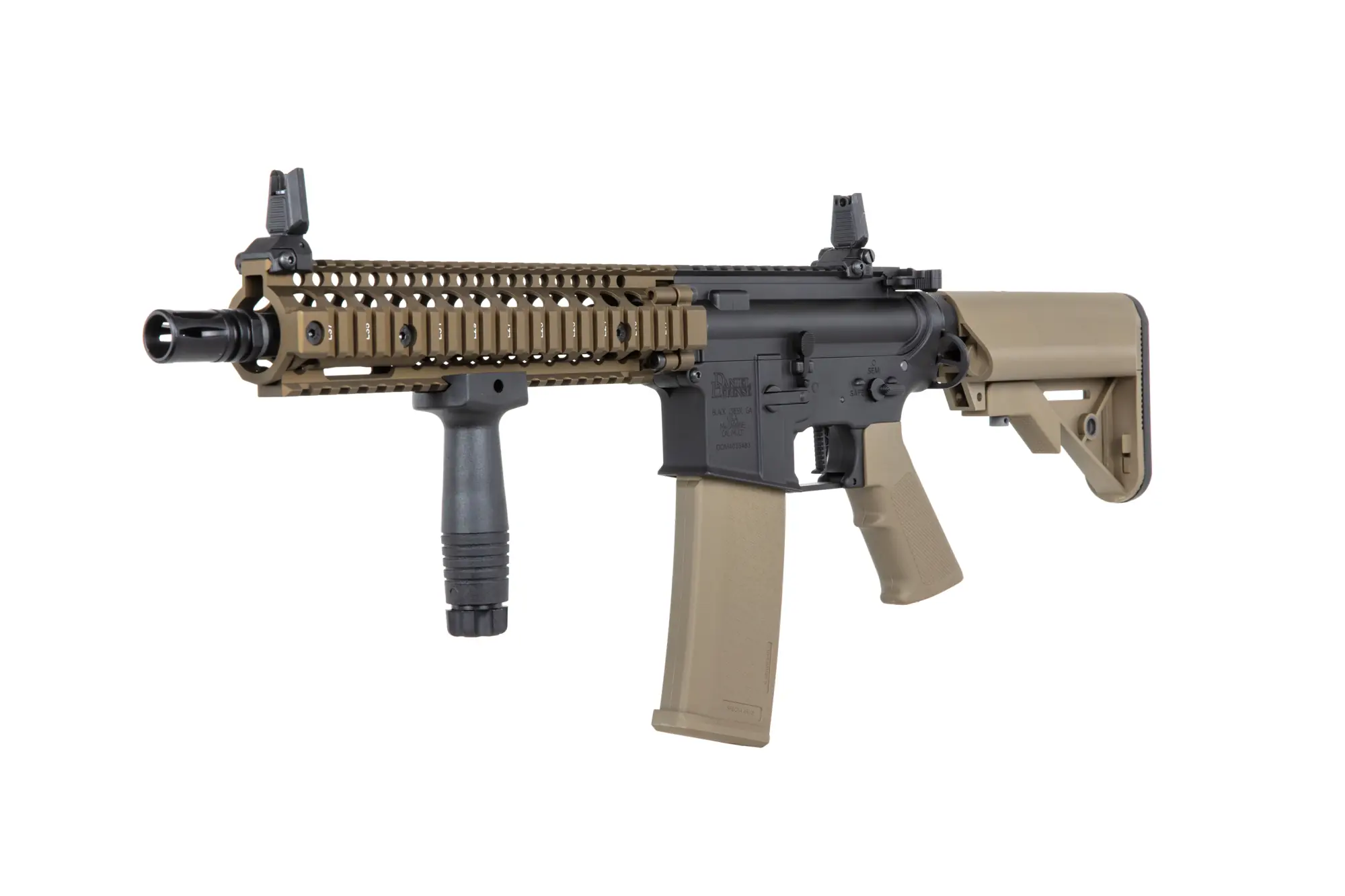 Karabinek ASG Specna Arms Daniel Defense® MK18 SA-P19 Prime™ Aster II ETU z silnikiem bezszczotkowym Chaos Bronze SPE-01-043638 asgbox.pl Karabinek ASG Specna Arms Daniel Defense® MK18 SA-P19 Prime™ Aster II ETU z silnikiem bezszczotkowym Chaos Bronze - obrazek 10