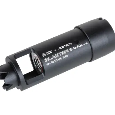 asgbox.pl - Tłumik Tracer Specna Arms x AceTech Blaster SA-AK v2 Czarny