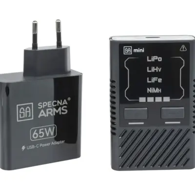 asgbox.pl - Mini ładowarka iMars G-Tech Specna Arms x Gens Ace USB-C z zasilaczem 65W