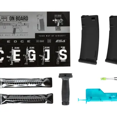 Karabinek ASG Specna Arms Daniel Defense® MK18 SA-P19 Prime™ Aster II ETU z silnikiem bezszczotkowym Czarny SPE-01-043637 asgbox.pl Karabinek ASG Specna Arms Daniel Defense® MK18 SA-P19 Prime™ Aster II ETU z silnikiem bezszczotkowym Czarny SPE-01-043637 asgbox.pl