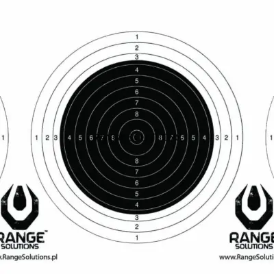asgbox.pl - Tarcze Strzeleckie Range Solution 3x KSP na jednym arkuszu 500szt