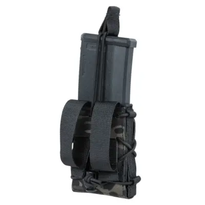 asgbox.pl - Pojedyncza ładownica typu Open Specna Arms Tactical na magazynki karabinowe MC Black