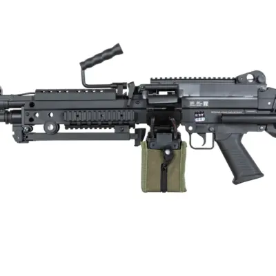 Karabin maszynowy ASG Specna Arms SA-F249 PARA FLEX GAT X-ASR Czarny (OUTLET) OUT-72-042741-00 asgbox.pl