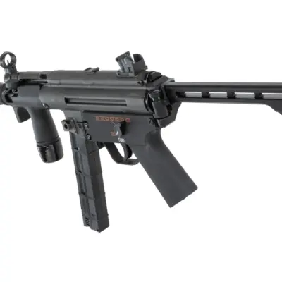 asgbox.pl - Pistolet maszynowy ASG BOLT Airsoft SWAT K (B.R.S.S) z atrapą tłumika dźwięku