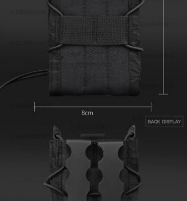 Alternative view of WST Tiger Type 5.56 Magazine Molle Pouch - MC