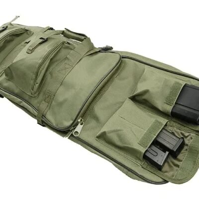 Twin assault rifle carrying bag - 65 and 96cm - Olive Green OD-A-GFC020-OD asgbox.pl