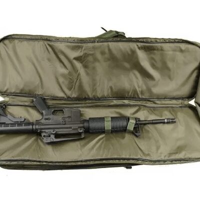 Twin assault rifle carrying bag - 65 and 96cm - Olive Green OD-A-GFC020-OD asgbox.pl
