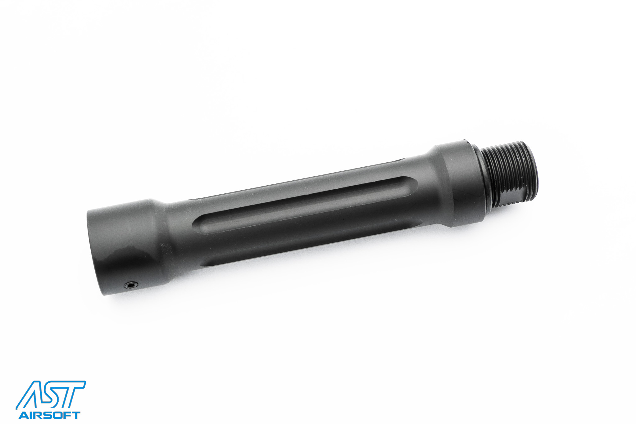 ML CNC Aluminum Outer Barrel Extension, 3.9" (99 mm) - Black OD-A-MPLF189-39 asgbox.pl ML CNC Aluminum Outer Barrel Extension, 3.9" (99 mm) - Black