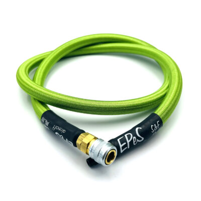 EPeS HPA S a F Braided Hose, 100cm, QD Foster - Fresh Green