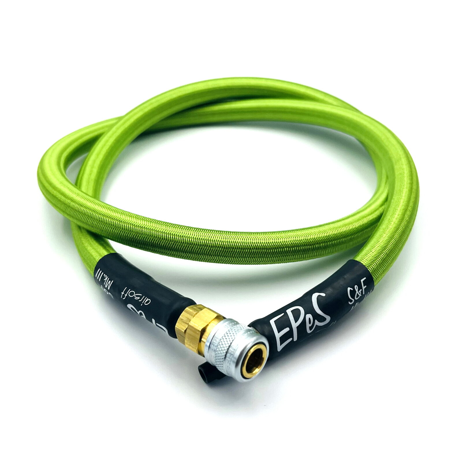 EPeS HPA S a F Braided Hose, 100cm, QD Foster - Fresh Green OD-A-E126-100-SGR asgbox.pl EPeS HPA S a F Braided Hose, 100cm, QD Foster - Fresh Green
