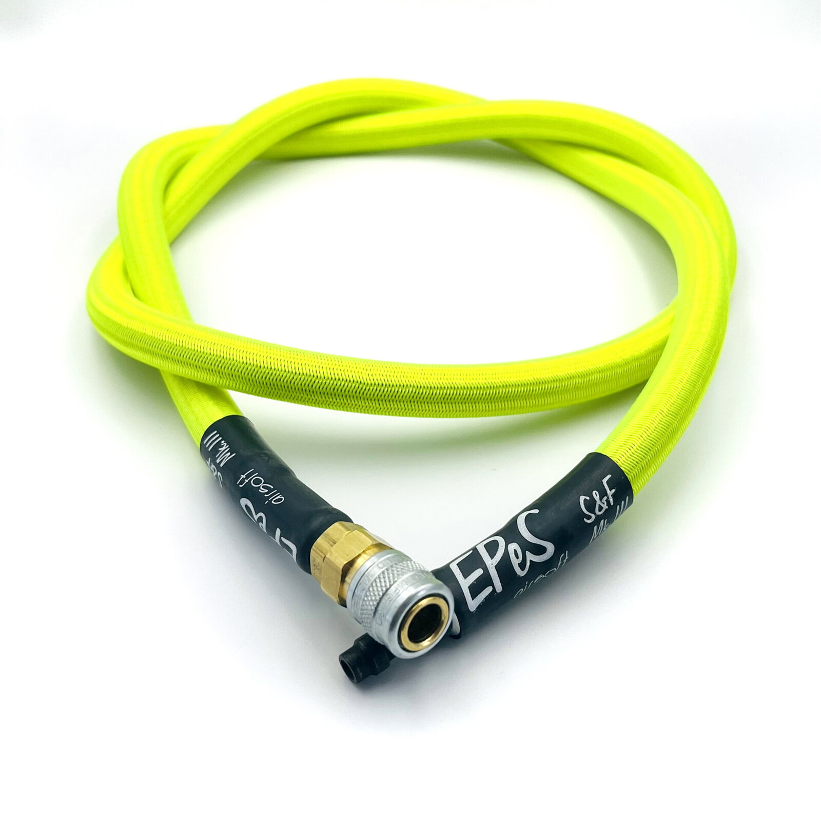 EPeS HPA S a F Braided Hose, 115cm, QD Foster - Neon Green OD-A-E126-115-GRH asgbox.pl EPeS HPA S a F Braided Hose, 115cm, QD Foster - Neon Green