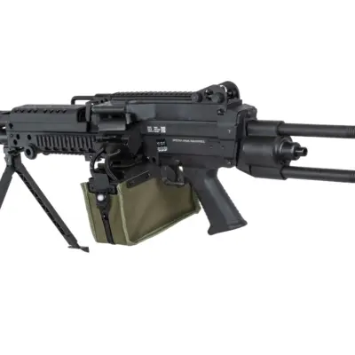 Karabin maszynowy ASG Specna Arms SA-F249 PARA FLEX GAT X-ASR Czarny (OUTLET) OUT-72-042741-00 asgbox.pl