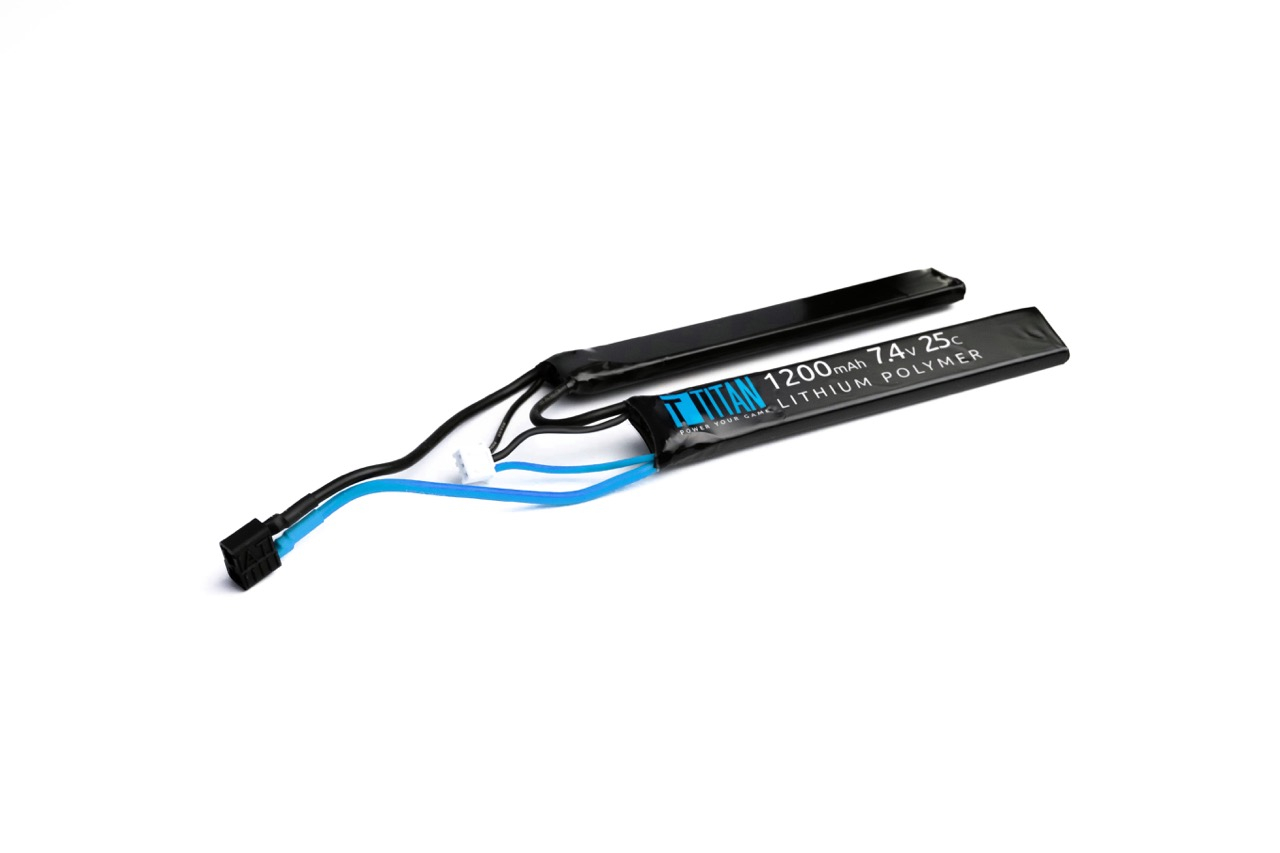 Li-Pol battery TITAN 7,4V 1200mAh, 25C - Nunchuk (dual) OD-A-TIT023 asgbox.pl Li-Pol battery TITAN 7,4V 1200mAh, 25C - Nunchuk (dual) - obrazek 2