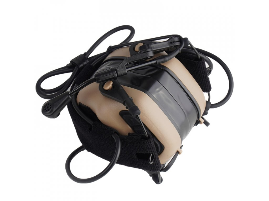 EARMOR M32 PLUS Electronic Tactical Headset - Foliage Green OD-A-M32-FG-PLUS asgbox.pl EARMOR M32 PLUS Electronic Tactical Headset - Foliage Green - obrazek 5