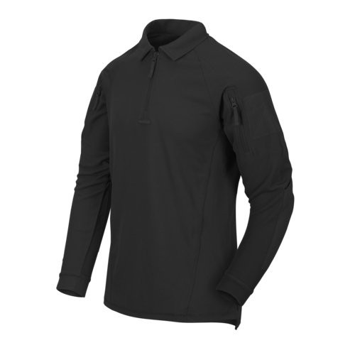 HELIKON RANGE Polo Shirt(R), Long Sleeve - Black OD-A-PD-RNG-TC-01-B02 asgbox.pl HELIKON RANGE Polo Shirt(R), Long Sleeve - Black