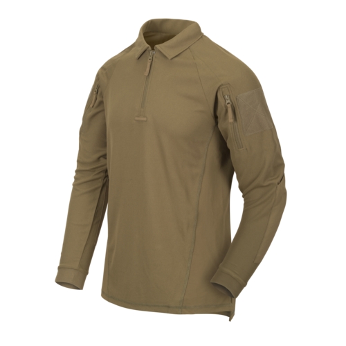 HELIKON RANGE Polo Shirt(R), Long Sleeve - Coyote OD-A-PD-RNG-TC-11-B02 asgbox.pl HELIKON RANGE Polo Shirt(R), Long Sleeve - Coyote