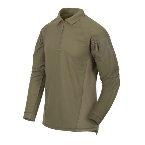 HELIKON RANGE Polo Shirt(R), Long Sleeve - Adaptive Green OD-A-PD-RNG-TC-12-B02 asgbox.pl HELIKON RANGE Polo Shirt(R), Long Sleeve - Adaptive Green
