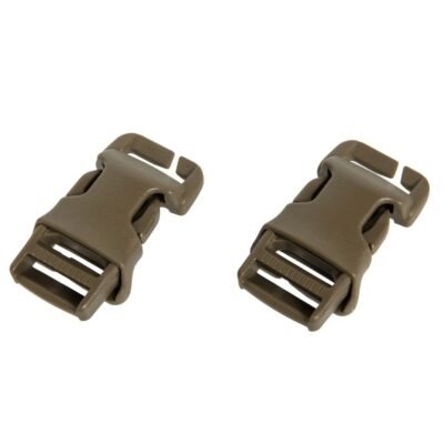 Plastic Buckle Up Adapters - Coyote Brown
