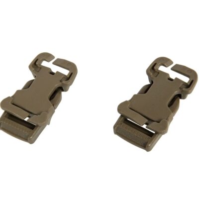 Alternative view of Plastic Buckle Up Adapters - Coyote Brown