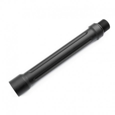 ML CNC Aluminum Outer Barrel Extension, 9" (228 mm) - Black OD-A-MPLF189-9 asgbox.pl ML CNC Aluminum Outer Barrel Extension, 9" (228 mm) - Black
